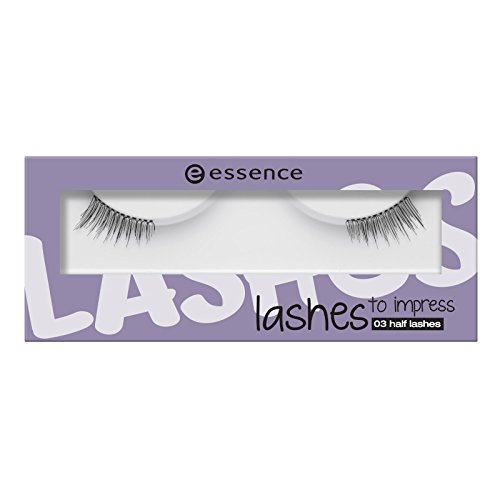 Essence - pestañas lashes to impress - 03 half lashes.