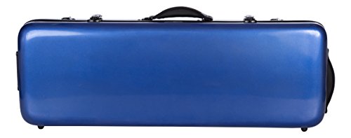 Estuche de viola fibra Oblong 38-43 Azul M-Case + music bag