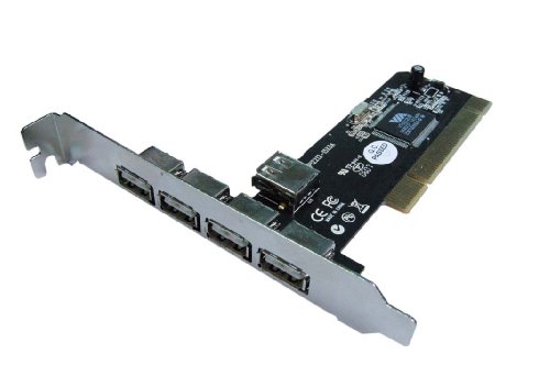 Ewent EW1105 - Tarjeta PCI con 4 Puertos USB 2.0