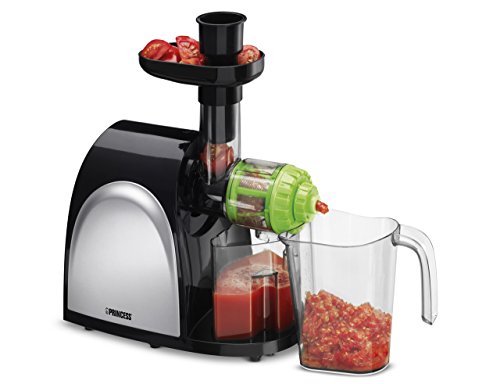 Exprimidor lento Princess 202041 VitaPure – Se puede rellenar continuamente – Alto rendimiento en zumo Exprimidor lento Princess 202041 VitaPure – Se puede rellenar continuamente – Alto rendimiento en zumo