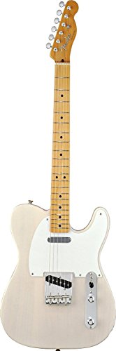 Fender 0131202301 Classic Series '50s Telecaster - Guitarra eléctrica para diapasón, color blanco