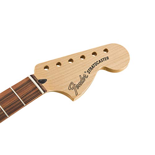 Fender Deluxe Series Stratocaster Cuello – 12 pulgadas Radio – 22 Jumbo trastes – Pau Ferro