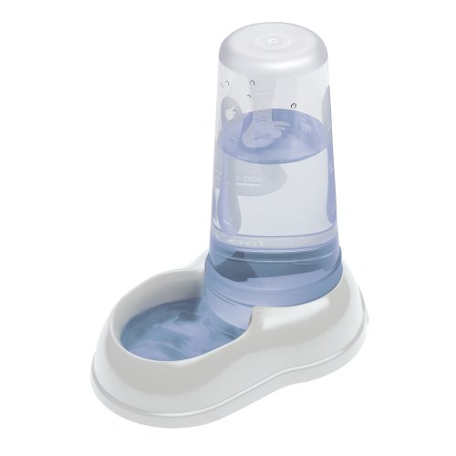 Ferplast Dispensador de Comida o Agua para Perros y Gatos AZIMUT 600, croquetas, Comida Seca o Agua, 0,6 L, Plástico, Depósito Transparente, Base Antideslizante, 12,5 x 19 x h 19,5 cm Blanco Ferplast Dispensador de Comida o Agua para Perros y Gatos AZIMUT 600, croquetas, Comida Seca o Agua, 0,6 L, Plástico, Depósito Transparente, Base Antideslizante, 12,5 x 19 x h 19,5 cm Blanco