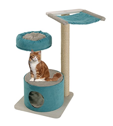 Ferplast Jago rascador Gato, 50 x 50 x 94,5 cm, Azul Ferplast Jago rascador Gato, 50 x 50 x 94,5 cm, Azul