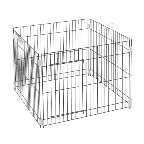 Ferplast Parque para Cachorros Corral para Perros Dog Training Recinto de Alambre de Interior Plegable, Patas Antideslizantes, Robusto Metal Pintado Negro, Asas ergonómicas, 80 x 80 x h 62 cm Ferplast Parque para Cachorros Corral para Perros Dog Training Recinto de Alambre de Interior Plegable, Patas Antideslizantes, Robusto Metal Pintado Negro, Asas ergonómicas, 80 x 80 x h 62 cm