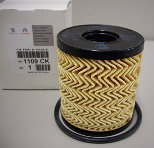 Filtro de aceite Original PSA, motores gasolina 1.4,1.6 y motores 2.0Hdi, 1109.CK Filtro de aceite Original PSA, motores gasolina 1.4,1.6 y motores 2.0Hdi, 1109.CK