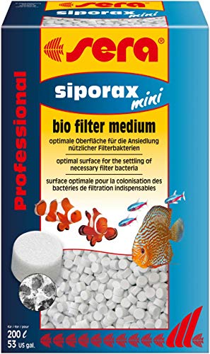 Filtros de alto rendimiento Sera 0685 Siporax para usar en acuarios pequeños, 270g