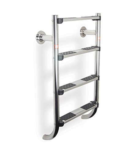 Fluidra Escalera para Piscina de Acero Inoxidable Escalera, Plata, 4 Niveles, 71 x 18 x 5 cm, m00189 Fluidra Escalera para Piscina de Acero Inoxidable Escalera, Plata, 4 Niveles, 71 x 18 x 5 cm, m00189