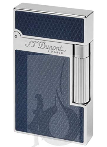 FumandoEspero Mechero Encendedor S.T. Dupont Ligne 2 Fire Head Guilloche Laca China, Paladio Azul FumandoEspero Mechero Encendedor S.T. Dupont Ligne 2 Fire Head Guilloche Laca China, Paladio Azul