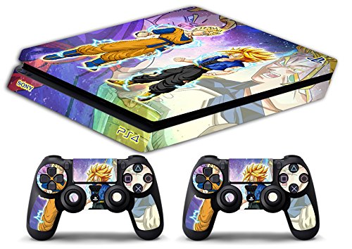 Funda para Ps4 Slim de edición limitada, de Games Monkey; funda de edición limitada delgada de Gohan y Trunks, de Dragonball