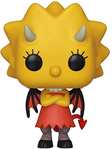 Funko-Pop Figura De Vinil: Animation: Simpsons-Lisa as Devil Coleccionable, Multicolor (39721)