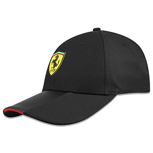 Gorra de carbono negra de la marca Sports Merchandising B.V. Scuderia Ferrari F1