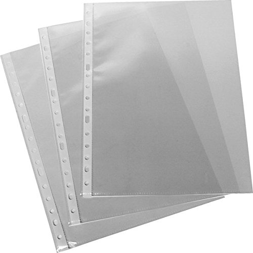 Grafoplas 5577700 - Fundas con taladros en polipropileno xs embolsadas, A4, color transparente Grafoplas 5577700 - Fundas con taladros en polipropileno xs embolsadas, A4, color transparente