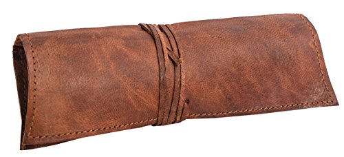 Gusti Estuche de Cuero - Felix neceser escolar papeleria pequeño marrón cuero Gusti Estuche de Cuero - Felix neceser escolar papeleria pequeño marrón cuero
