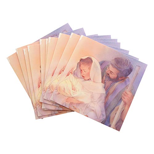 Hallmark 25500512 Blessings - Tarjeta de felicitación navideña (10 tarjetas, 1 diseño)