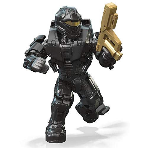 Halo Mega Construx Black H3 Spartan Recon 10º Aniversario Gold Series