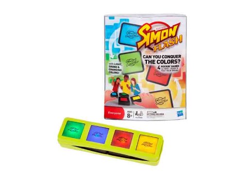 Hasbro Juegos Infantiles Simon Flash Bloques Electronicos 4 Formas De Juego 27-32730