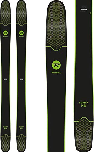 Hombre Freeride de esquí Rossignol Super 7 HD 188 2018 Esquí, negro/verde, talla única
