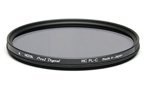 Hoya Pro 1 Digital Circular PL - Filtro Polarizador (77 mm), Montura Negra
