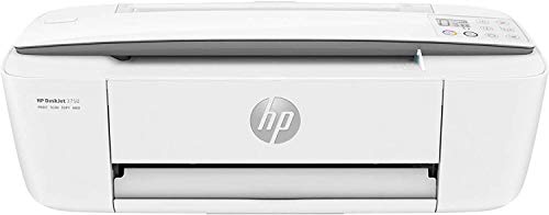 HP DeskJet 3750 - Impresora de tinta multifunción (8 ppm, 4800 x 1200 DPI, A4, Wifi, Escanea, Copia, 60 hojas, Modo silencioso), Blanca