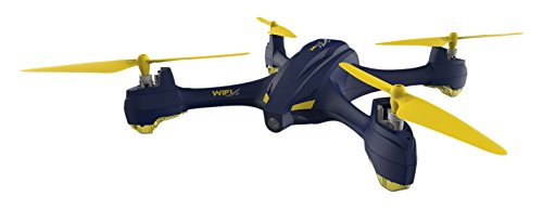 Hubsan 15030550 X4 Star Pro Quadrocopter-RTF Drone con Control de aplicación, cámara HD, GPS, Follow-Me, Waypoints, Coming-Home, batería y Cargador H507A