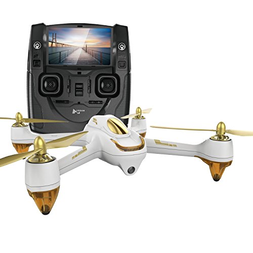 HUBSAN H501S X4 BRUSHLESS FPV 5,8GHz GPS 1080p HD Camara Cuadricoptero Drone Headless Mode Auto-Retorno Altitude Hold y Funcion de Seguirme (Blanco)
