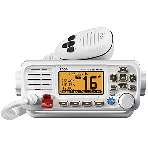Icom M330 Compact VHF - Radio, M330 21, blanco