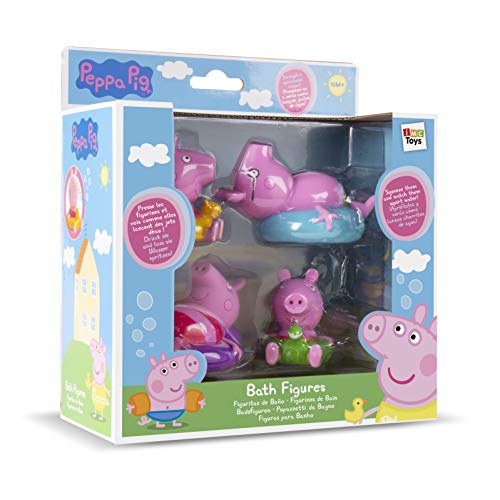 IMC TOYS 715098 - Figuritas para el baño Peppa Pig (4 figuras, surtido) IMC TOYS 715098 - Figuritas para el baño Peppa Pig (4 figuras, surtido)