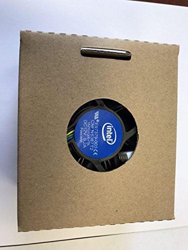 Intel E97379 – 003 Core i3/i5/i7 Socket 1150/1155/1156 Conector de 4 pines CPU Cooler con disipador de calor de aluminio y ventilador de 3,5 pulgadas para ordenadores de sobremesa