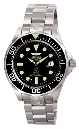 Invicta 3044 Pro Diver Reloj para Hombre acero inoxidable Automático Esfera negro