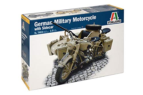Italeri 7403 – 1: 9 "Deut Militar Motocicleta con Aspecto Carro