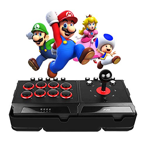 JFUNE Real Arcade Pro Fight Stick for Nintendo Switch/PS4/PS3/Android/PC, E-Sports Game Rocker Street Arcade Fighter JFUNE Real Arcade Pro Fight Stick for Nintendo Switch/PS4/PS3/Android/PC, E-Sports Game Rocker Street Arcade Fighter