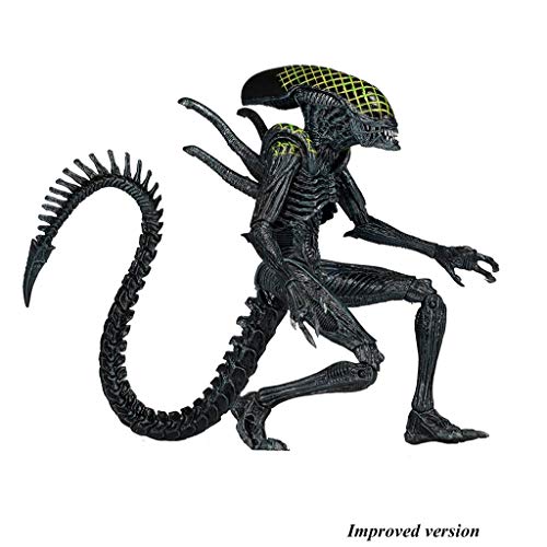 Jiaming Figura de acción Aliens Serie 7 AvP cuadrícula (7" Escala)