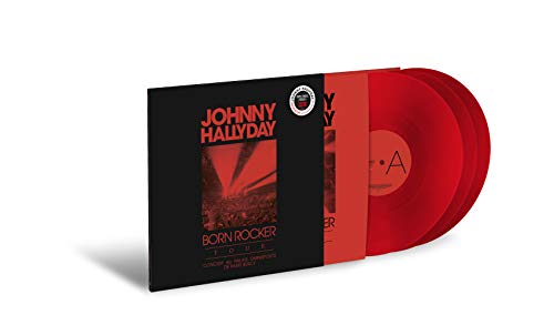 Johnny Hallyday - Rocker – Tour (Live Au Palais Omnisports De Paris Bercy 2013) (Red Opaque) (Edición Limitada)(3 LP-Vinilo)