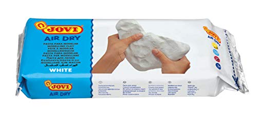 Jovi- Air Dry Pasta para modelar, Color blanco, 1 kilo (86) Jovi- Air Dry Pasta para modelar, Color blanco, 1 kilo (86)