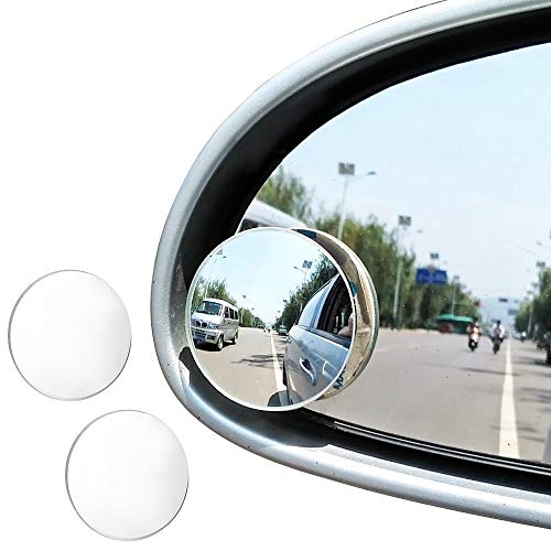 JTDEAL Blind Spot espejo (2pcs, 2"), Rimless HD cristal gran angular 360 ° canvex espejo retrovisor de coche lado espejo Stick de coche universal Fit JTDEAL Blind Spot espejo (2pcs, 2"), Rimless HD cristal gran angular 360 ° canvex espejo retrovisor de coche lado espejo Stick de coche universal Fit