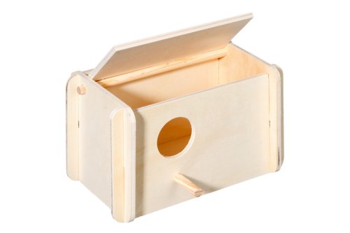 Karlie Nido de Cria para Aves, 21 x 12 x 13 cm, Madera Natural, Model 1 Karlie Nido de Cria para Aves, 21 x 12 x 13 cm, Madera Natural, Model 1