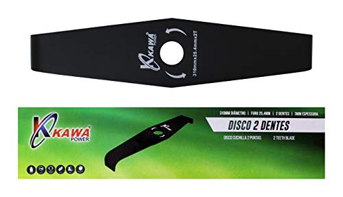 Kawapower KW079 Disco cuchilla de 2 puntas 310X3.0 para desbrozadora