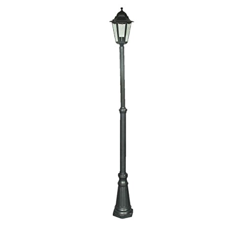 Lámpara farol victoriano para patio, al aire libre, 2 a 2,2 m
