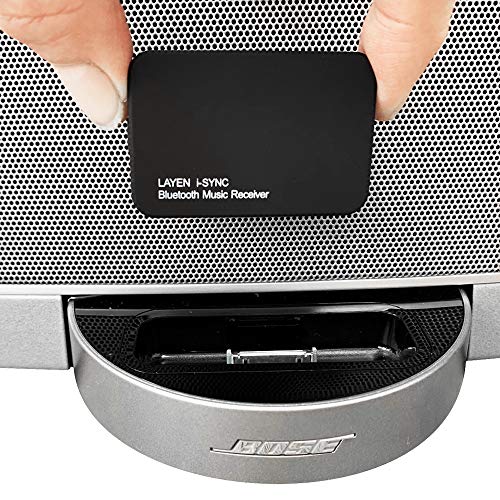 LAYEN i-SYNC Bluetooth Adaptador de Audio Dongle - Para equipos de Música de Alta Fidelidad y Estaciones de Acoplamiento (No Apto Para Automóviles)