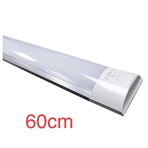 Led Atomant Pantalla 60 cm, 20 W, Color Blanco Frio 6500K. Luminaria Integrada Equivalente a 2 Tubos Fluorescentes. 1700 Lumenes Reales. Regleta LED Led Atomant Pantalla 60 cm, 20 W, Color Blanco Frio 6500K. Luminaria Integrada Equivalente a 2 Tubos Fluorescentes. 1700 Lumenes Reales. Regleta LED
