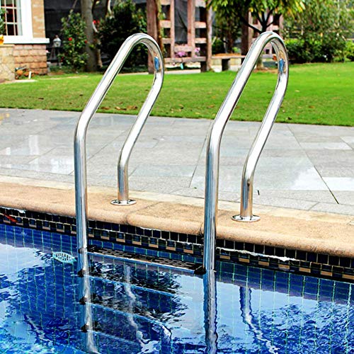 Letway Pasos de Piscina de 3 Pasos, Escalera de Piscina para Piscinas enterradas, Escalera Antideslizante de Repuesto de Acero Inoxidable Favorable Letway Pasos de Piscina de 3 Pasos, Escalera de Piscina para Piscinas enterradas, Escalera Antideslizante de Repuesto de Acero Inoxidable Favorable