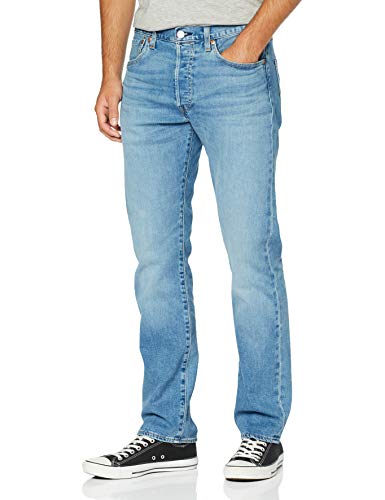 Levi's 501 Original Fit Jeans Pantalón vaquero con diseño clásico y cómodos de usar, Azul (Ironwood Overt 2920), 31W / 32L para Hombre