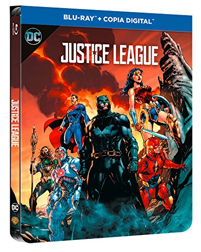 Liga De La Justicia Blu-Ray Dc Illustrated Steelbook [Blu-ray]