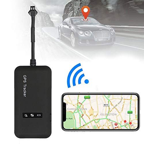Likorlove Perseguidor de GPS del Vehículo, Dispositivo de Seguimiento Mini gsm GPRS SMS Locator Global Tiempo Real para Coche Auto Vehículo Motocicleta Bycicle Scooter