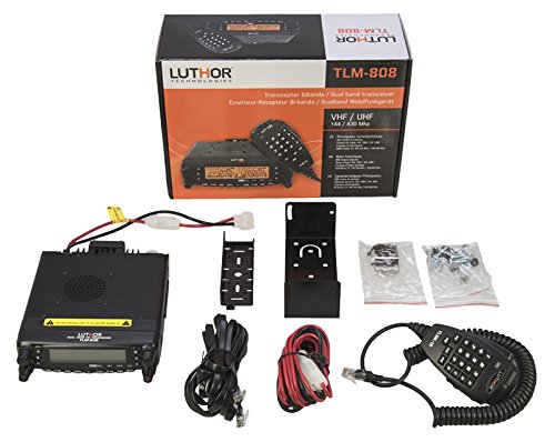 LUTHOR TLM-808 EMISORA MULTIBANDA 2 BANDAS 144/430 MHZ CARATULA EXTENSIBLE IDEAL PARA PONER LA EMISORA POR EJEMPLO EN EL MALETERO Y EL CABEZAL DE LA EMISORA EN SALPICADERO DEL VEHICULO.