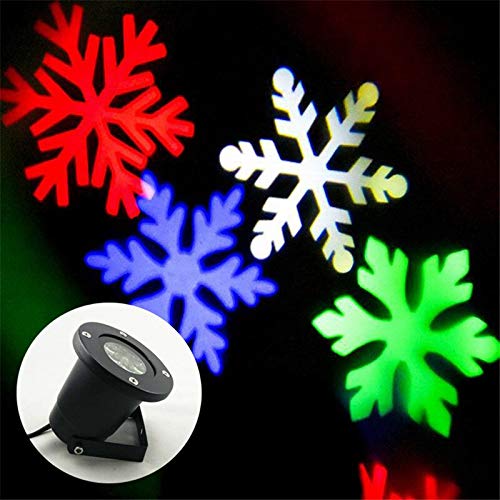 Luz de Copo de Nieve Exterior de la casa Impermeable Exterior Móvil Pantalla de Copo de Nieve Exterior Luz de Pared Paisaje Proyector Iluminación Luz de Copo de Nieve Exterior de la casa Impermeable Exterior Móvil Pantalla de Copo de Nieve Exterior Luz de Pared Paisaje Proyector Iluminación