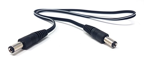 M (núcleo 2,1 mm x 5,5 mm DC Cable de alimentación de Plomo/Macho a Macho/para CCTV, cámaras de Seguridad, Monitor, LED Signs.etc (Disponible en 0,5 m, 1 m, 2 m, 3 m, 5 m)