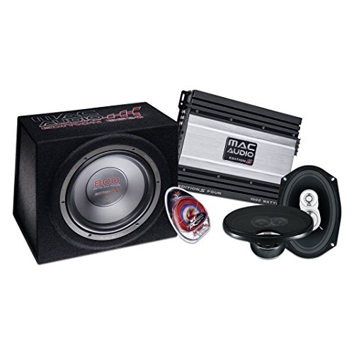 Mac Audio Edition-Set 4693 Pack de subwoofer y Etapa