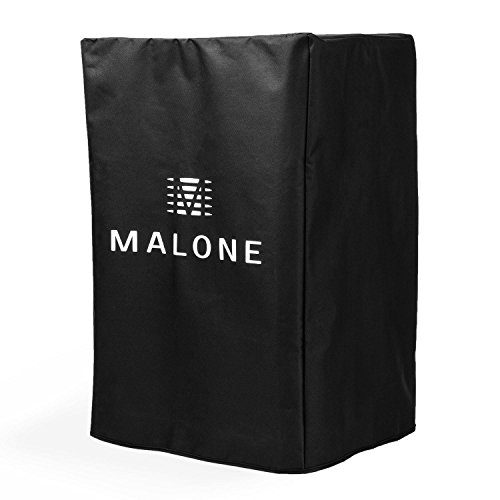 Malone PA Cover Bag 12 Funda protectora Altavoz PA (Cubierta 30 cm (12") Nailon, resistente impermeable, protección altavoces escenario, bolsa fácil transporte equipo sonido)
